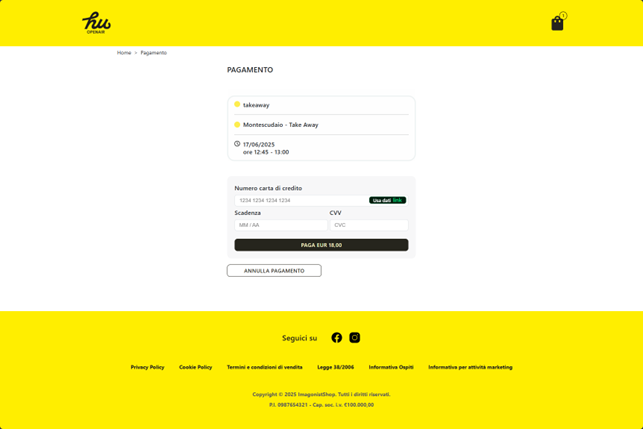 Payment desktop card