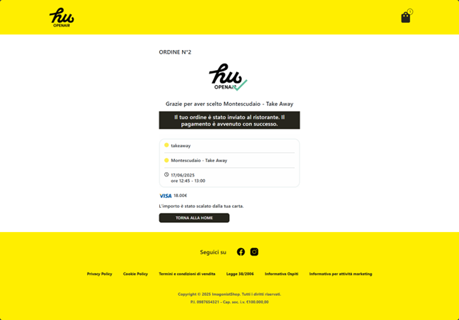 Payment success desktop